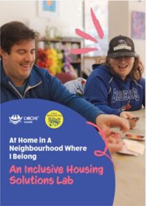 Report cover for the Inclusive Housing Solutions Lab.